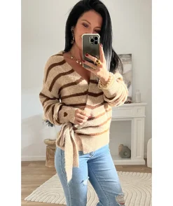 La boutique de Lilie PULL JEANNE CACHE COEUR> Pulls / Gilets