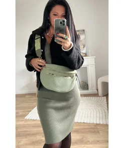 La boutique de Lilie ROBE PULL OLIVINE> Robes