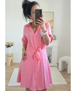 La boutique de Lilie ROBE STEFFY GAZE DE COTON> Robes