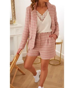 La boutique de Lilie SHORT SIDONIE - Rose> Jupes / Shorts