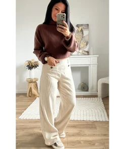 La boutique de Lilie SOUS PULL DEBORAH CROP TOP> Pulls / Gilets