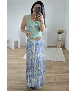 La boutique de Lilie TOP MAURINE VERT> Tops / Blouses