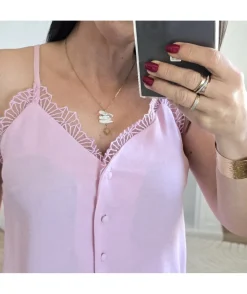 La boutique de Lilie TOP ROSY> Tops / Blouses