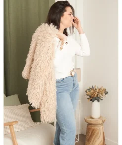 La boutique de Lilie VESTE EN FOURRURE KARMEN> Vestes