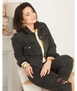 La boutique de Lilie VESTE EN JEANS ARIELLE> Vestes