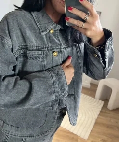 La boutique de Lilie VESTE EN JEANS ELSA> Vestes