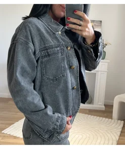 La boutique de Lilie VESTE EN JEANS ELSA> Vestes