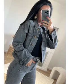 La boutique de Lilie VESTE EN JEANS ELSA> Vestes