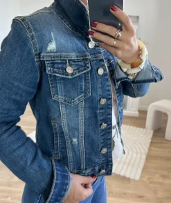 La boutique de Lilie VESTE EN JEANS FLORANE> Vestes