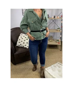 La boutique de Lilie VESTE EN JEANS LEANNE> Vestes