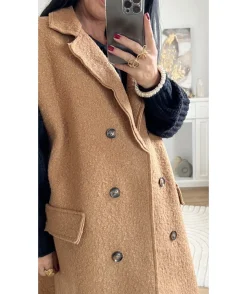 La boutique de Lilie VESTE LONGUE SANS MANCHE ANTOINE> Vestes