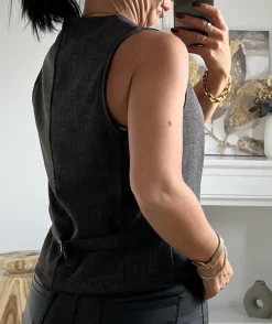 La boutique de Lilie VESTE SANS MANCHE FLAVIE> Vestes