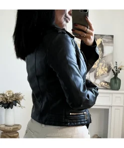 La boutique de Lilie VESTE SIMILI CUIR LAETICIA> Vestes